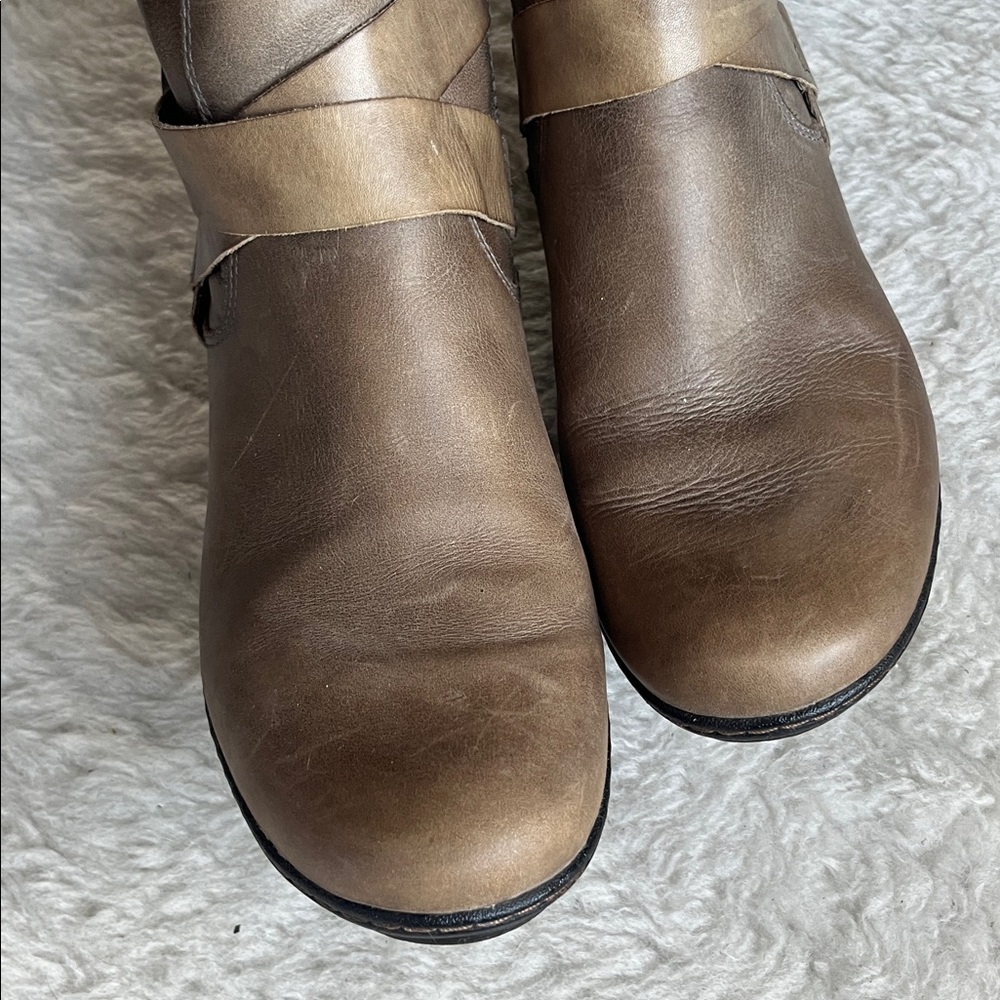 PIKOLINOS Tan Leather tall Boots size eu 38 - Picture 3 of 12